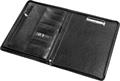 Conference folder, A4, with zip, 25 mm, PANTA PLAST, black